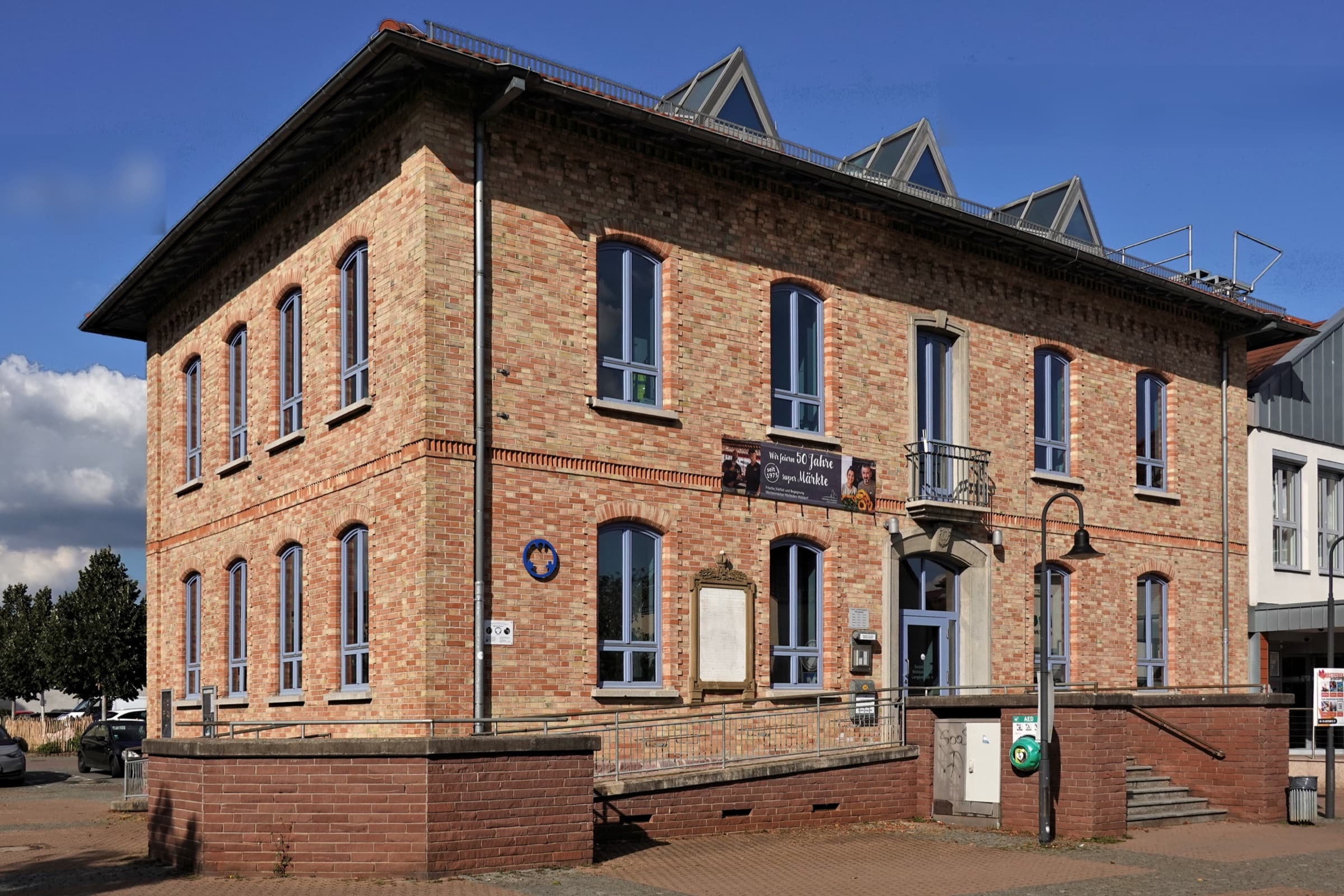 Altes Rathaus aus Backstein in Mörfelden